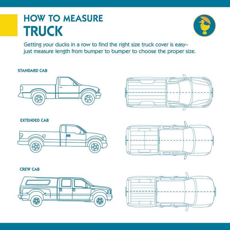 Duck Covers DUCKCOVERS Weather Defender Truck Cover with StormFlow, Standard Cabs up to 16'3"L - Image 4